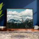 Mountain Forest Wall Art Canvas Print, Alpine Pine Tree by MyGreatCanvas | Canvas Wall Art Prints | Photo Prints & Wall Decor