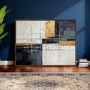 Gold Abstract Wall Art Canvas Print, Modern Luxury Geometric by MyGreatCanvas | Canvas Wall Art Prints | Photo Prints & Wall Decor