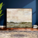 Muted Watercolor Hill Landscape Print — Beige Taupe Cloudy by MyGreatCanvas | Canvas Wall Art Prints | Photo Prints & Wall Decor