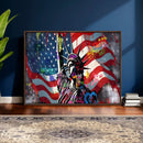 USA Statue of Liberty Graffiti Street Art Wall Art Canvas by MyGreatCanvas | Canvas Wall Art Prints | Photo Prints & Wall Decor