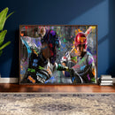 Graffiti Baseball Player Street Art Wall Art Canvas Print by MyGreatCanvas | Canvas Wall Art Prints | Photo Prints & Wall Decor