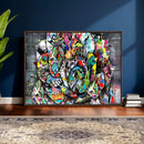 Abstract Graffiti Collage Street Art Wall Art Canvas Print by MyGreatCanvas | Canvas Wall Art Prints | Photo Prints & Wall Decor