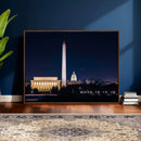 Washington White House Skyline Wall Art Canvas Print – by MyGreatCanvas | Canvas Wall Art Prints | Photo Prints & Wall Decor