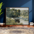 Edward Mitchell Bannister Streamside Wall Art Canvas Print by MyGreatCanvas | Canvas Wall Art Prints | Photo Prints & Wall Decor