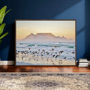 Seagulls Over Ocean Wall Art Canvas Print – Coastal Beach by MyGreatCanvas | Canvas Wall Art Prints | Photo Prints & Wall Decor