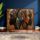 Abstract Afro American Women Wall Art Canvas Print by MyGreatCanvas | Canvas Wall Art Prints | Photo Prints & Wall Decor