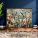 Vintage Birds and Flowers Wall Art Canvas Print, Botanical by MyGreatCanvas | Canvas Wall Art Prints | Photo Prints & Wall Decor