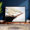 Sailboat Wall Art Canvas Print, Vintage Ship Bow Framed by MyGreatCanvas | Canvas Wall Art Prints | Photo Prints & Wall Decor