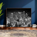 Charlotte Skyline Canvas Wall Art Print – North Carolina Cityscape Photography Print by MyGreatCanvas | Canvas Wall Art Prints | Photo Prints & Wall Decor