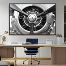 Vintage Airplane Wall Art Canvas Print by MyGreatCanvas | Canvas Wall Art Prints | Photo Prints & Wall Decor