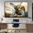 Vintage Airplane Canvas Print by MyGreatCanvas | Canvas Wall Art Prints | Photo Prints & Wall Decor