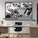 American Football Player Wall Art Canvas Print by MyGreatCanvas | Canvas Wall Art Prints | Photo Prints & Wall Decor