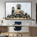 Buddha Statue Wall Art Canvas Print
