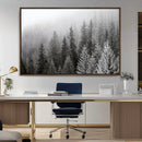 Big Foggy Forest and Misty Trees Forest Wall Art Canvas by MyGreatCanvas | Canvas Wall Art Prints | Photo Prints & Wall Decor