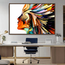 Profile Colors Canvas Print by MyGreatCanvas | Canvas Wall Art Prints | Photo Prints & Wall Decor