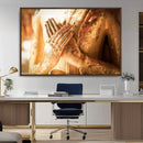 Buddha Statue Hands Wall Art Canvas Print by MyGreatCanvas | Canvas Wall Art Prints | Photo Prints & Wall Decor