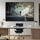 Cycling Road Bike in the Morning, Cycling Road Bike Canvas by MyGreatCanvas | Canvas Wall Art Prints | Photo Prints & Wall Decor