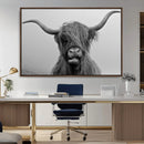 Texas Cow Wall Art Canvas, Texas Longhorn Cattle Canvas by MyGreatCanvas | Canvas Wall Art Prints | Photo Prints & Wall Decor