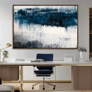 Abstract Blue and White Canvas Art | Large Wall Art for by MyGreatCanvas | Canvas Wall Art Prints | Photo Prints & Wall Decor