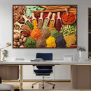 Spices Kitchen Wall Art Canvas Print by MyGreatCanvas | Canvas Wall Art Prints | Photo Prints & Wall Decor