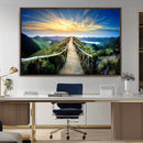 Mountain Landscape Wall Art Canvas Print