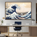 Hokusai: The Breaking Wave off Kanagawa Canvas Print by MyGreatCanvas | Canvas Wall Art Prints | Photo Prints & Wall Decor