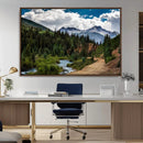 San Juan Nal Forest Wall Art Landscape Canvas Print