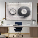 Vintage Cassette Tape Canvas Wall Art - Inspirational 'Life by MyGreatCanvas | Canvas Wall Art Prints | Photo Prints & Wall Decor