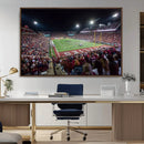 Mississippi State Bulldogs Stadium Wall Art Canvas Print –