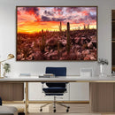 Arizona Desert Print, Western Cowboy Wall Art Print by MyGreatCanvas | Canvas Wall Art Prints | Photo Prints & Wall Decor