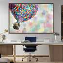 Up Pixar Poster, Look Up Pixar Wall Art, Up Pixar Canvas,