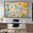 Colorful Fish Wall Art Print – Abstract Ocean-Inspired Wall