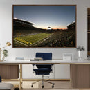 Oregon Ducks Football Team Print - Eugene Autzen Stadium