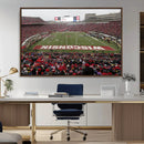 Wisconsin Badgers Team Print Canvas - Madison Camp Randall