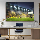 Columbus Crew Stadium Match Triple Canvas Wall Art - Dynamic