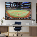 Texas Rangers Baseball Team Print - Arlington Globe Life