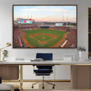Cincinnati Reds Baseball Print Canvas- Cincinnati