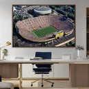 Michigan Wolverines Football Team Print - Ann Arbor Michigan by MyGreatCanvas | Canvas Wall Art Prints | Photo Prints & Wall Decor