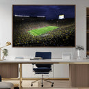 Michigan Wolverines Football Canvas Wall Decor, Football