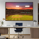 Oakland Athletics Baseball Team Print - Oakland Coliseum