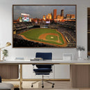 Minnesota Twins Baseball Team Print - Minneapolis Target by MyGreatCanvas | Canvas Wall Art Prints | Photo Prints & Wall Decor