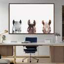 Horse Wall Art - Minimalist Horse Triptych Wall Art – Modern by MyGreatCanvas | Canvas Wall Art Prints | Photo Prints & Wall Decor
