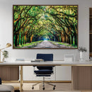 Serene Tree Tunnel Wall Art Canvas Print – Pathway Under by MyGreatCanvas | Canvas Wall Art Prints | Photo Prints & Wall Decor