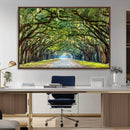 Wormsloe State Plantation Driveway Wall Art Canvas Print by MyGreatCanvas | Canvas Wall Art Prints | Photo Prints & Wall Decor