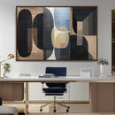 Minimalist Wabi Sabi Abstract Geometric Wall Art Canvas by MyGreatCanvas | Canvas Wall Art Prints | Photo Prints & Wall Decor