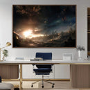 Avengers Planet Wall Art Canvas Print