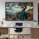 Miranda by the Shore Wall Art Canvas Print – Tempest Scene by MyGreatCanvas | Canvas Wall Art Prints | Photo Prints & Wall Decor