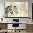 Abstract Horse Canvas Print | Modern Farmhouse Wall Art | by MyGreatCanvas | Canvas Wall Art Prints | Photo Prints & Wall Decor