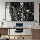 Winter Horse Snow Wall Art Canvas Print