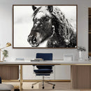 Framed Black and White Horse Wall Art | Ready to Hang and by MyGreatCanvas | Canvas Wall Art Prints | Photo Prints & Wall Decor